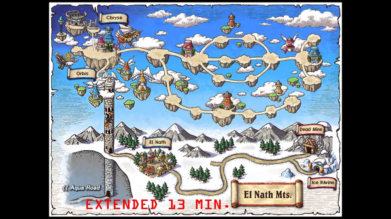 Maple Story music Extended: El Nath (13 min. Loop)