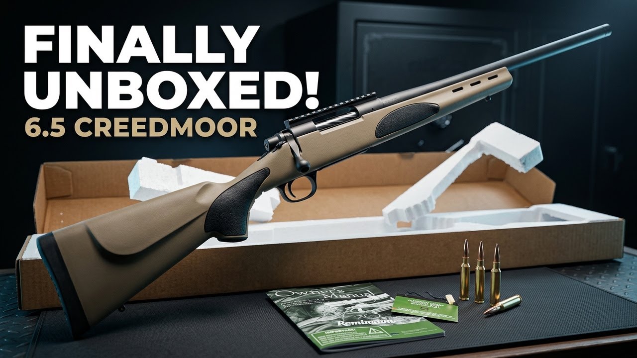 Remington 700 ADL тактический под патрон 6.5 Creedmoor — распаковка