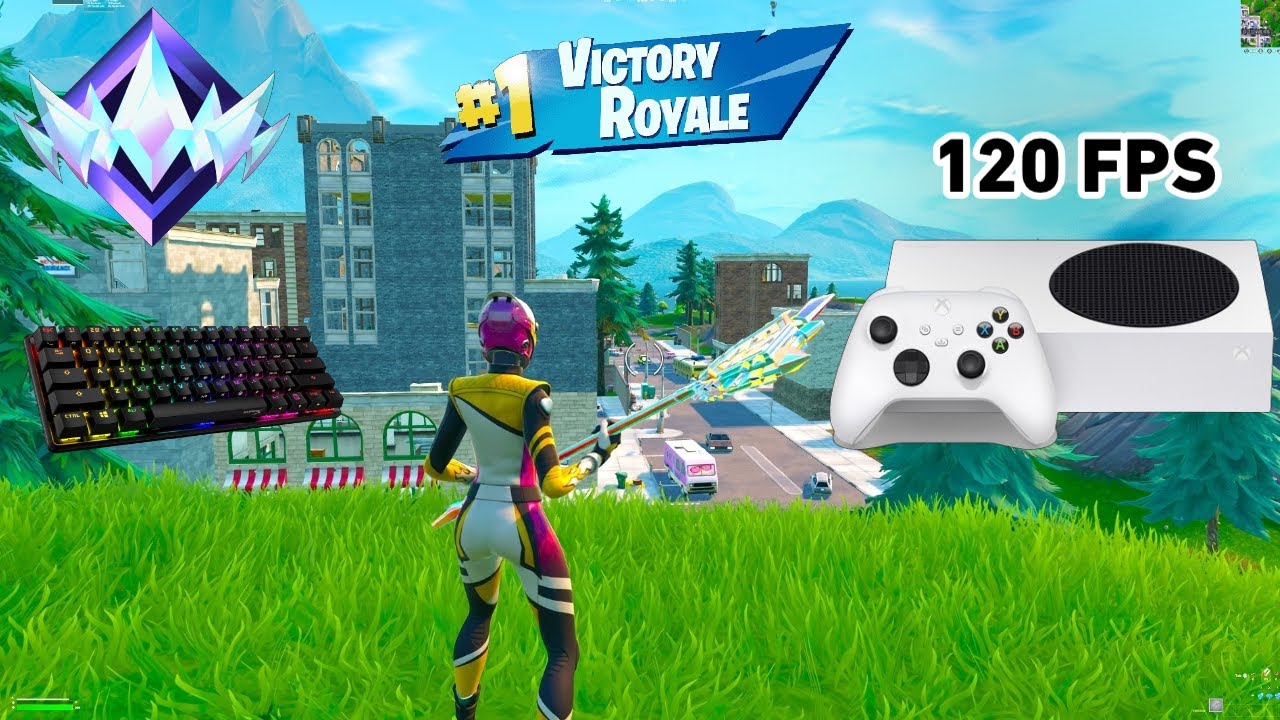 Fortnite Unreal Ranked Reload on Xbox Series S | Keyboard & Mouse Gameplay | Solo vs Duo