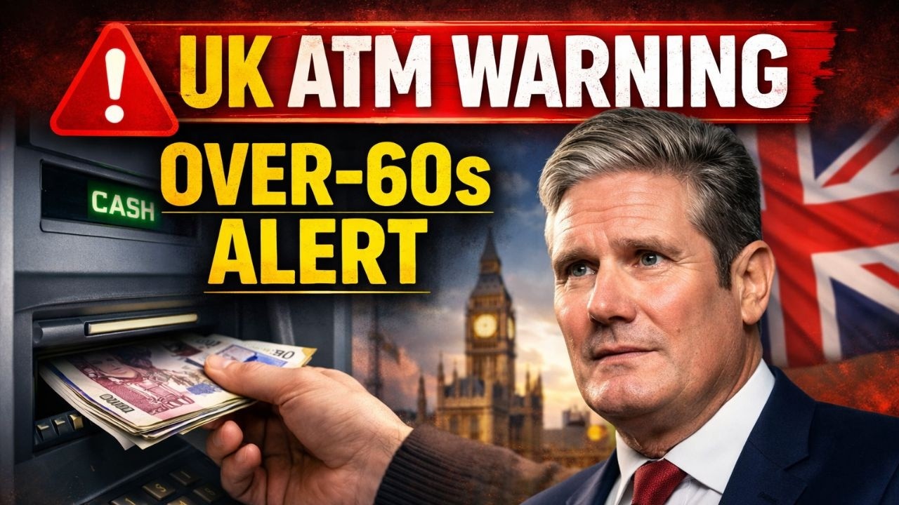 UK ATM Warning 2026 | New Cash Withdrawal Rules Explained | Essential Steps for Over-60s