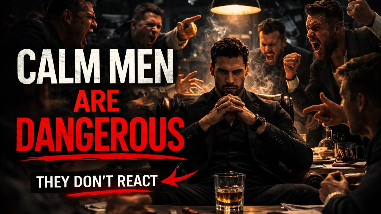 Why Calm Men Are Dangerous ⚠️ | The Power of Emotional Control