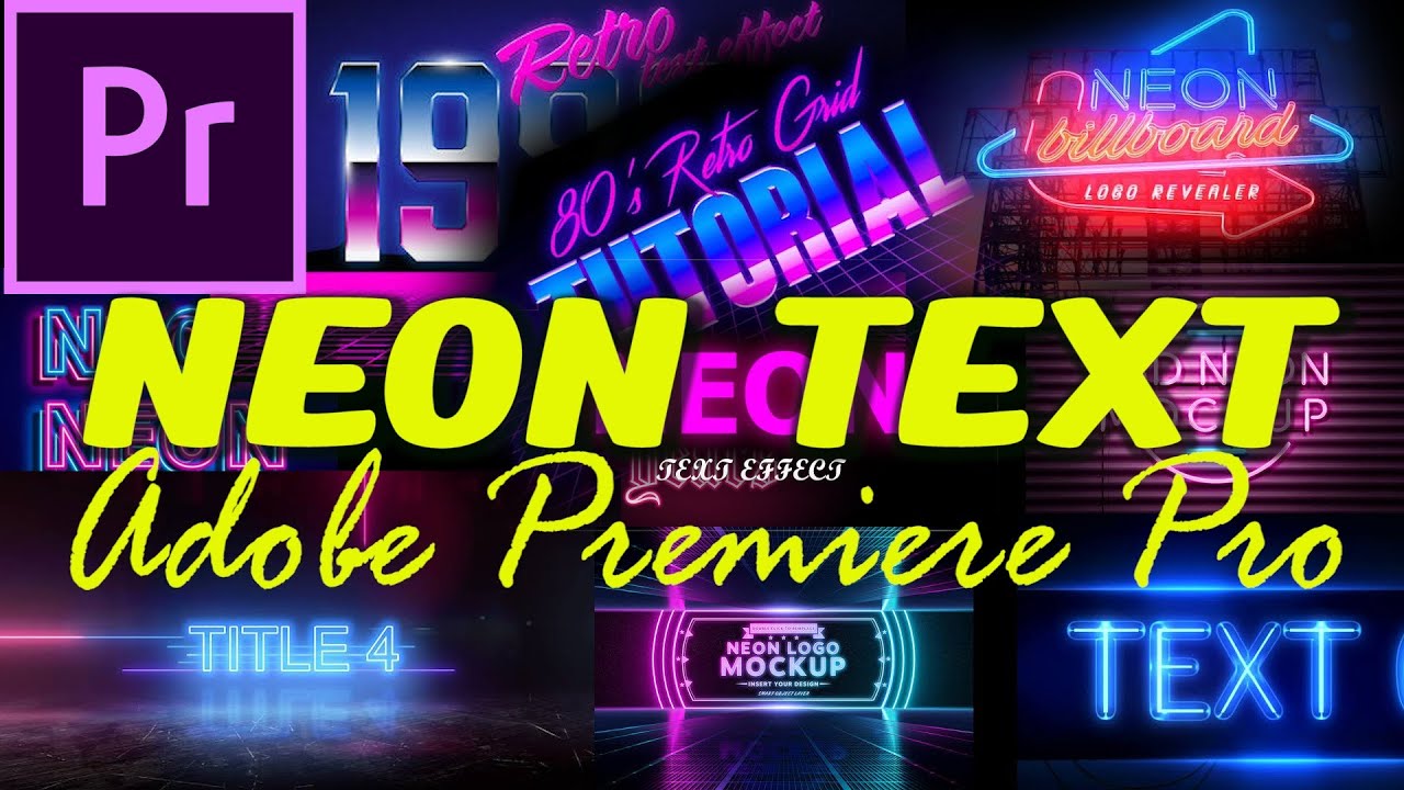 Cara Membuat Teks Menyala di Adobe Premiere Pro