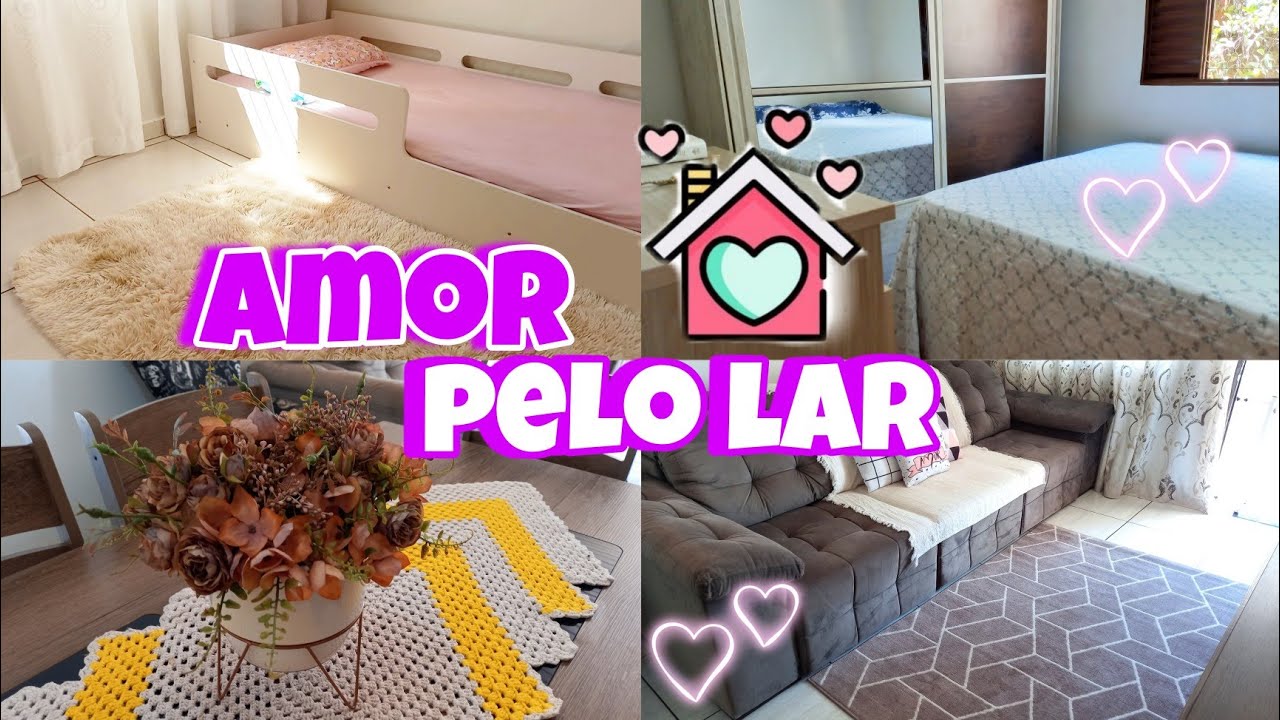 AMOR PELO LAR 🥰| VIDA DE DONA DE CASA CUIDANDO DO LAR | CASA LIMPINHA E ORGANIZADA 🏠