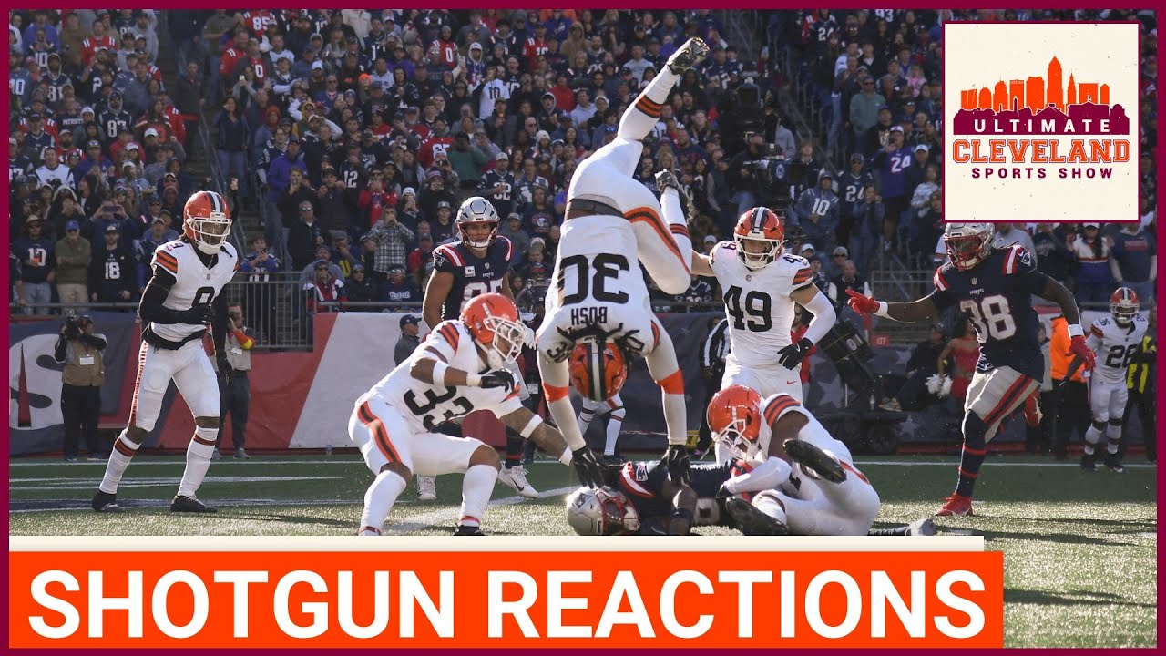 INSTANT REACTIONS to the Cleveland Browns BLOWOUT loss to the New England Patriots