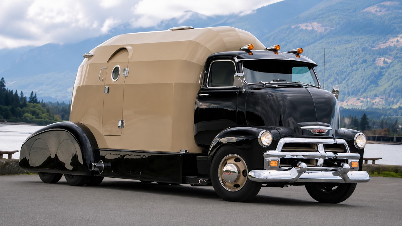 1954 Chevrolet COE Tourliner 🤯 The Coolest Motorhome Ever Built!