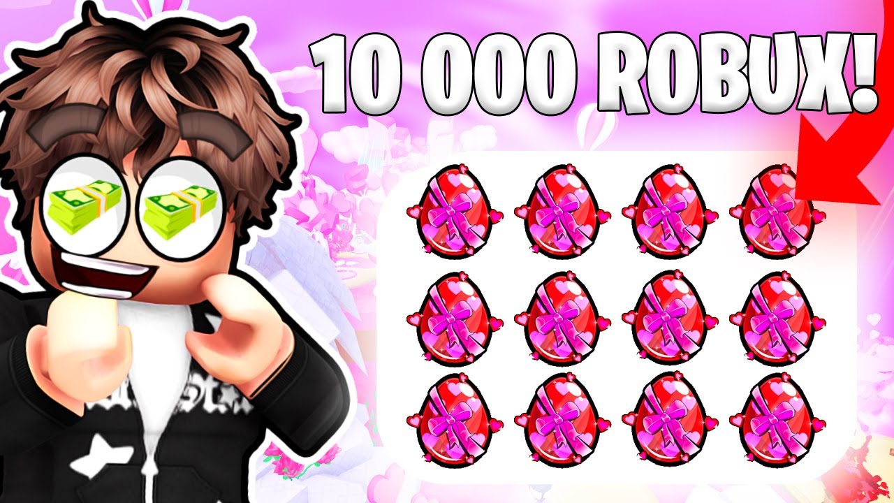 I OPENED A VALENTINE'S EXCLUSIVE EGGS FOR 10,000 ROBUX IN REBIRTH CHAMPIONS ULTIMATE! Roblox!