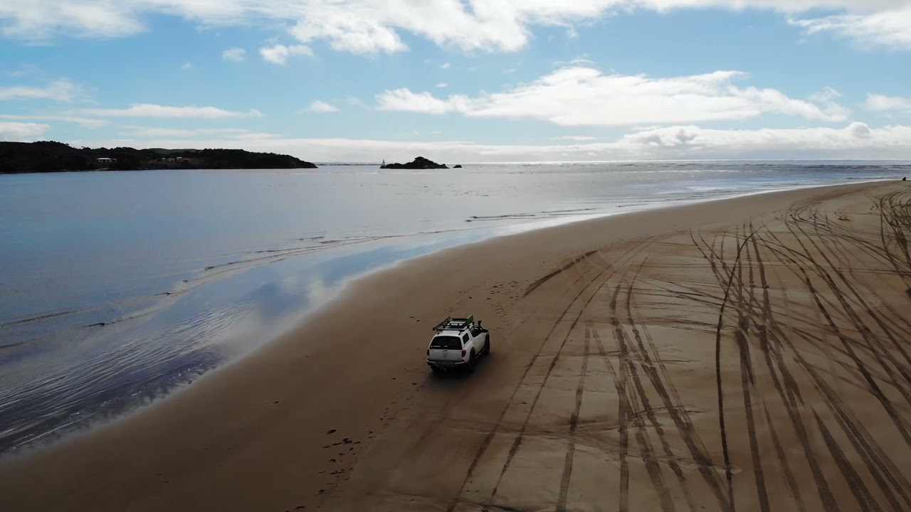 Ocean Beach Macquarie Heads west coast Tasmania. Is this the ultimate beach run?