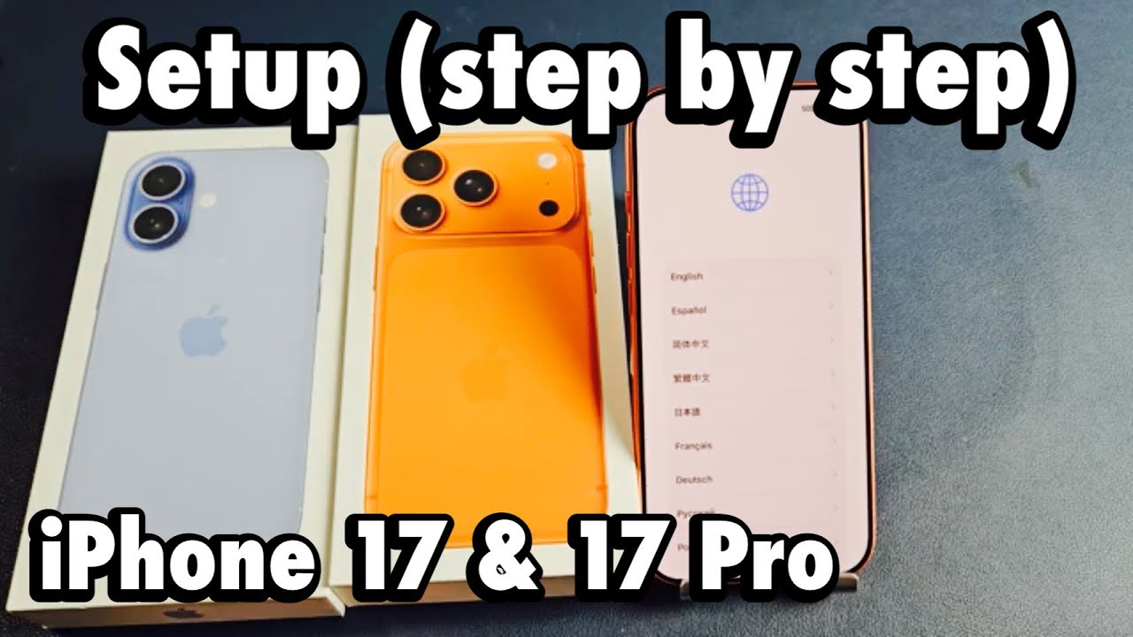 iPhone 17 и Pro: как настроить (пошагово)