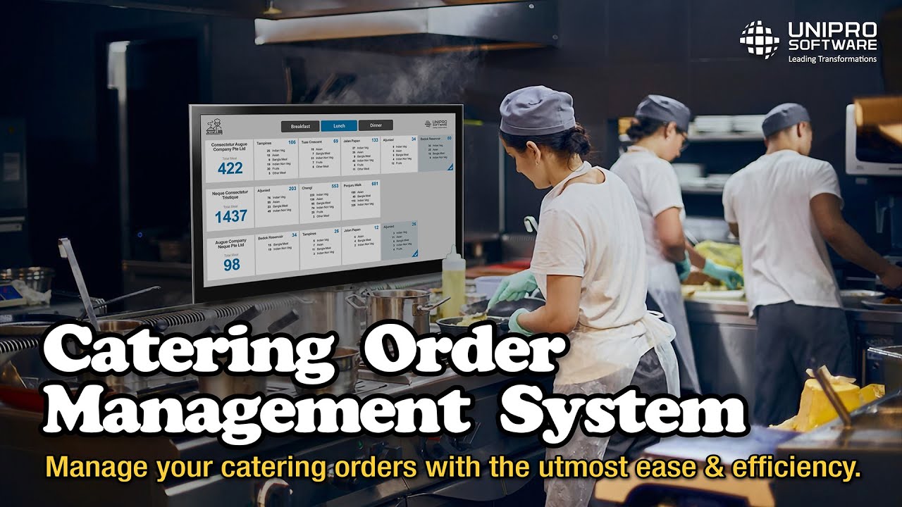 Catering Order Management System