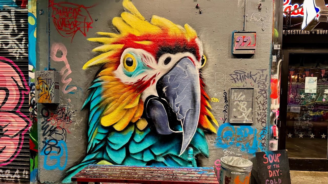 Lost In London. Leake Street Tunnel.London's Street Art Paradise