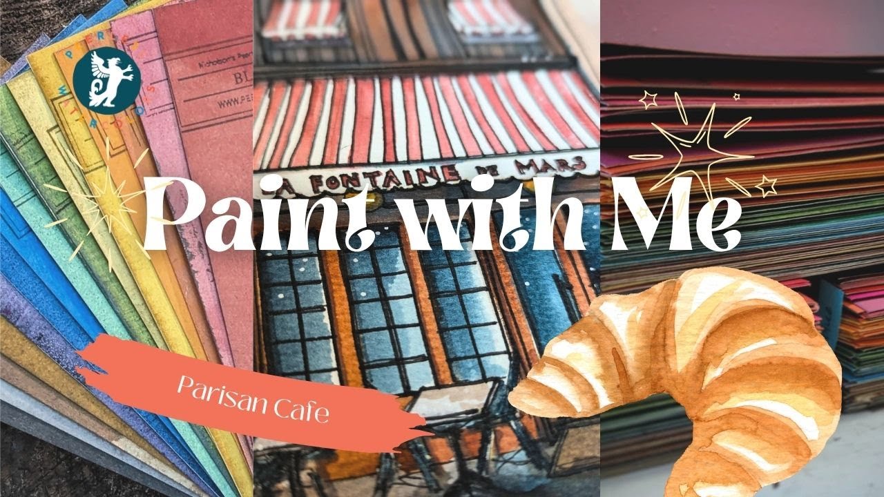 Paint with Cassie: Calm Painting Session with Peerless Watercolors