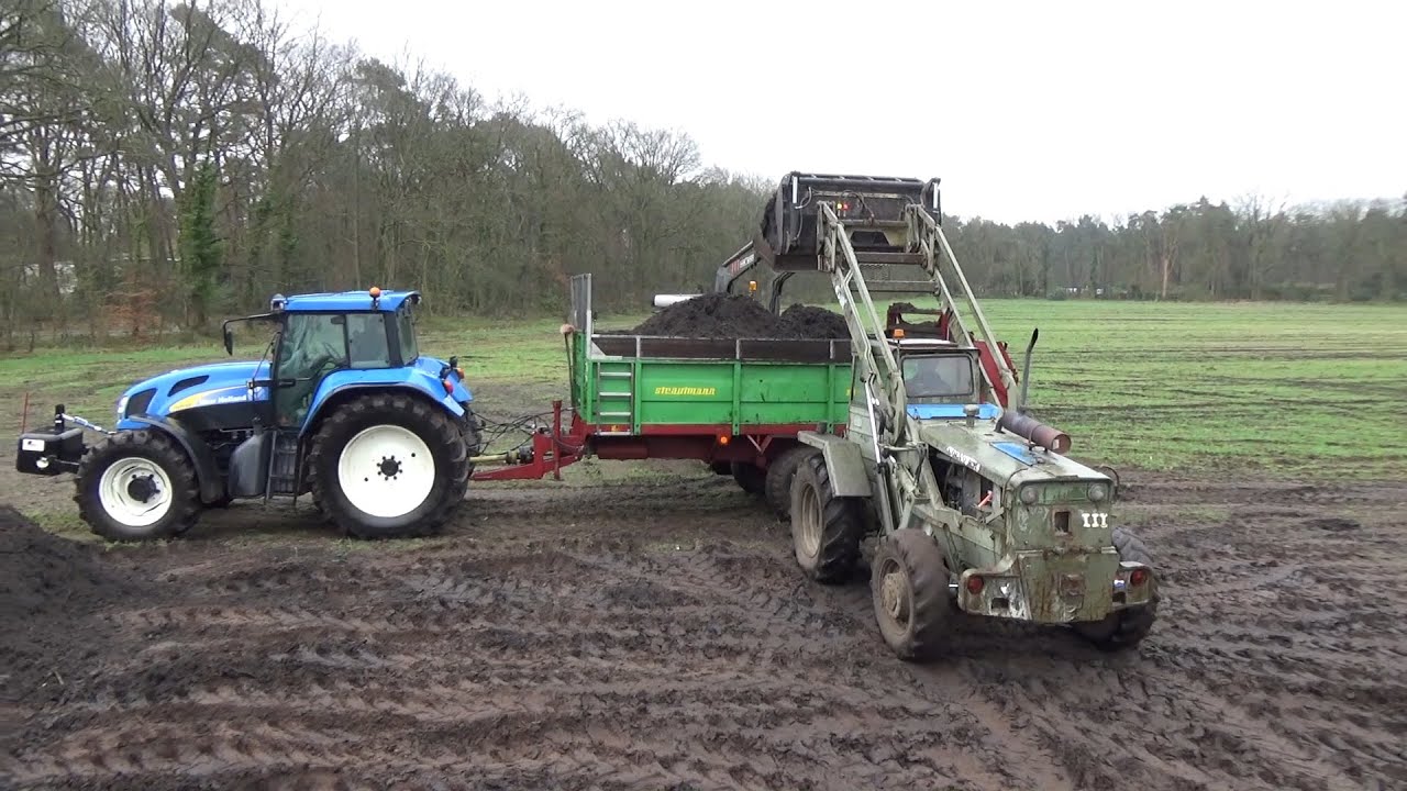 Wes spreading compost