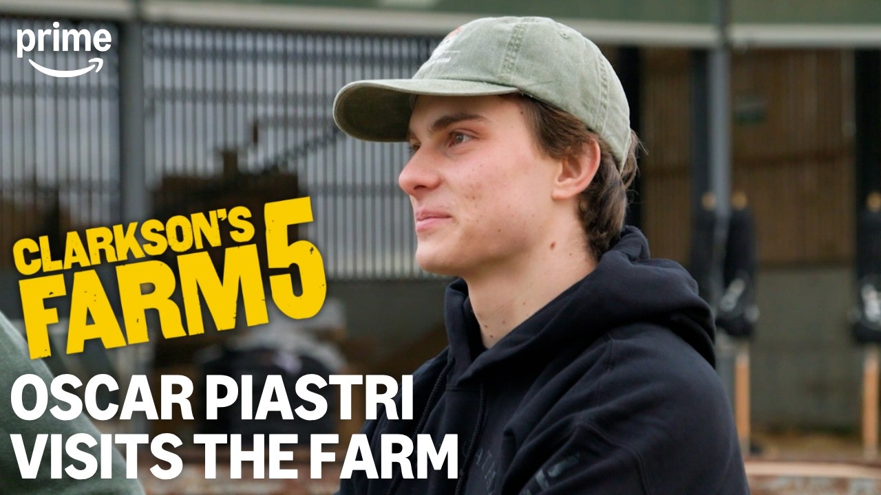 Oscar Piastri Visits The Farm | Clarkson's Farm Season 5 | Prime Video