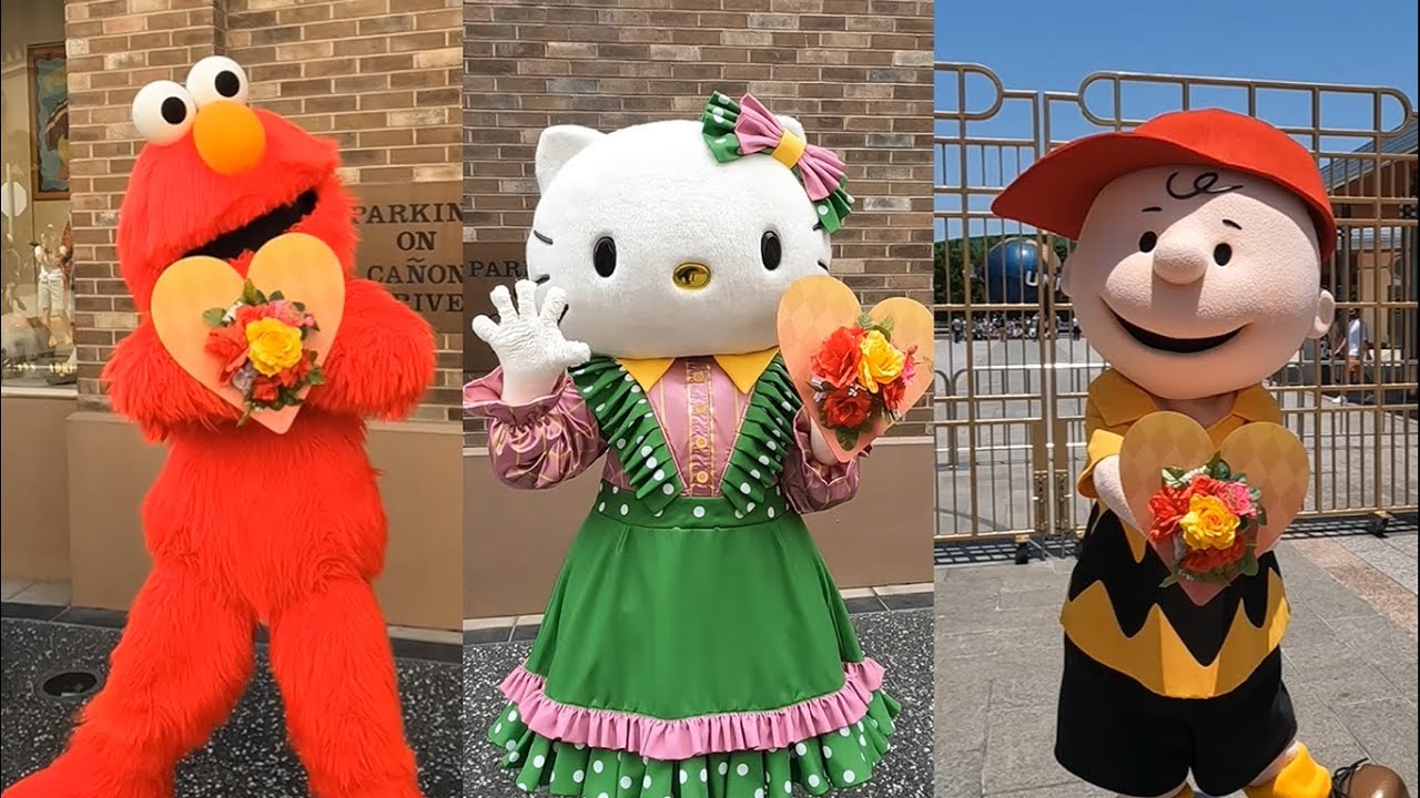 Special character greeting！Universal Studios Japan