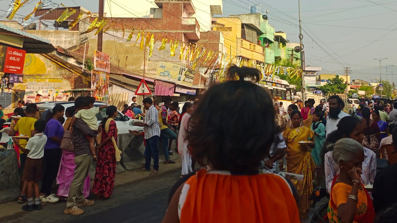 💥சேலம் பள்ளப்பட்டி மாரியம்மன் கோவில் சத்தாபரணம்🙏#salemtemple #feastival #thiruvizha