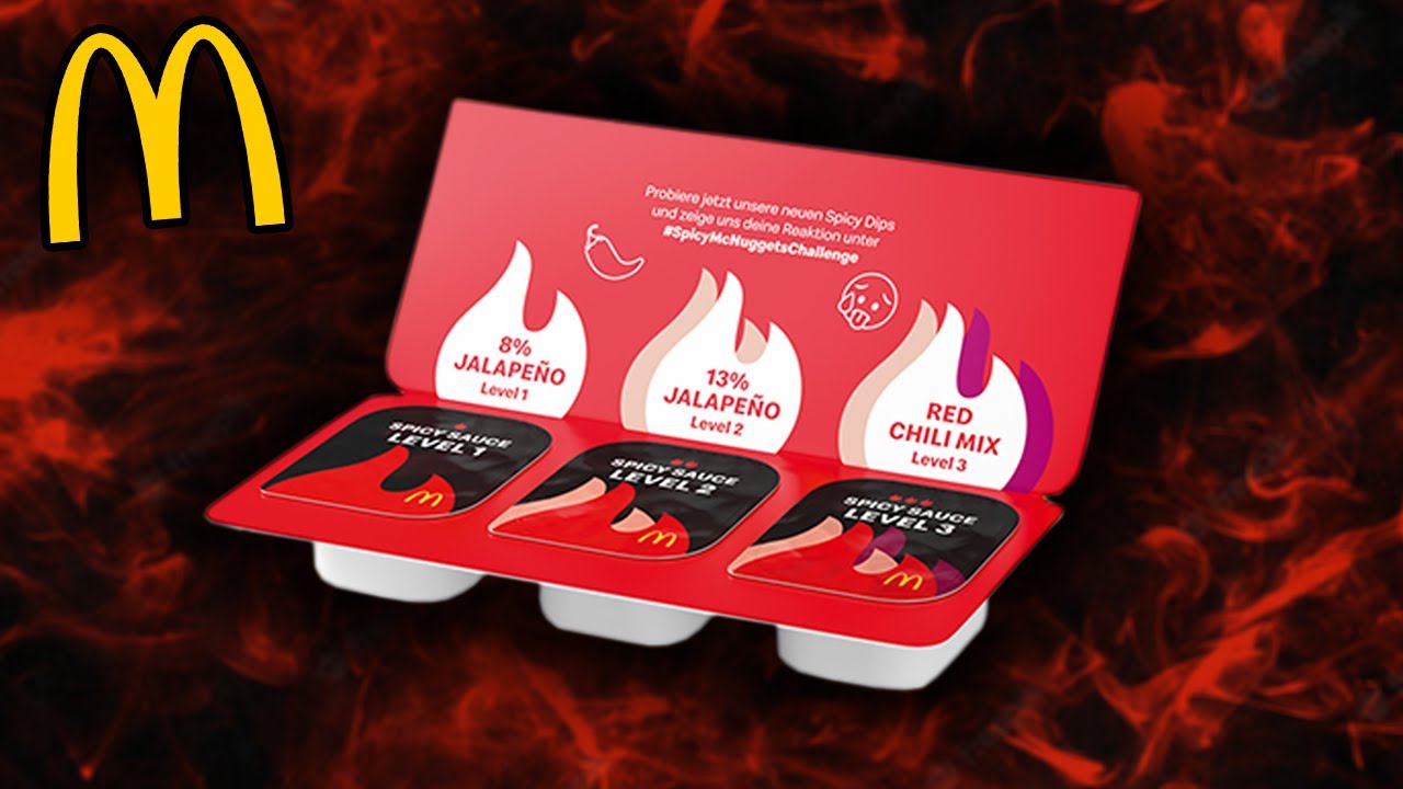 McDonalds - So SCHARF sind die NEUEN Saucen wirklich!