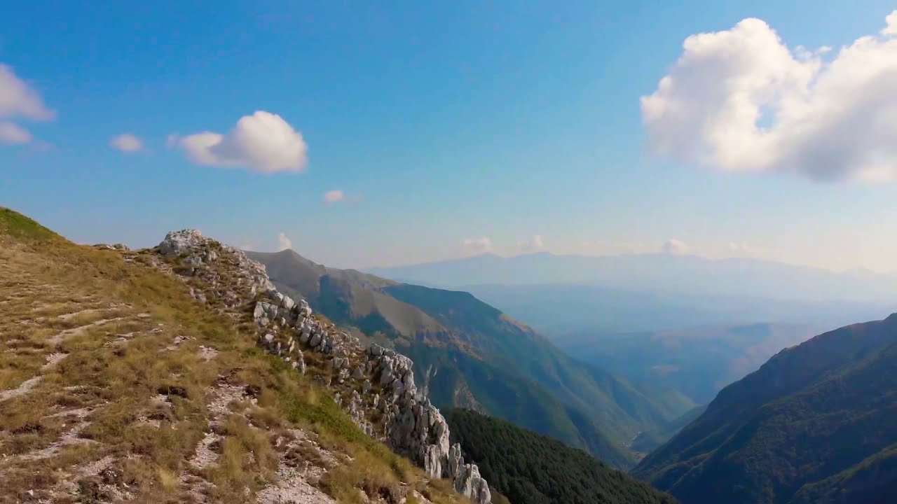 Epic Drone shot in Terminillo