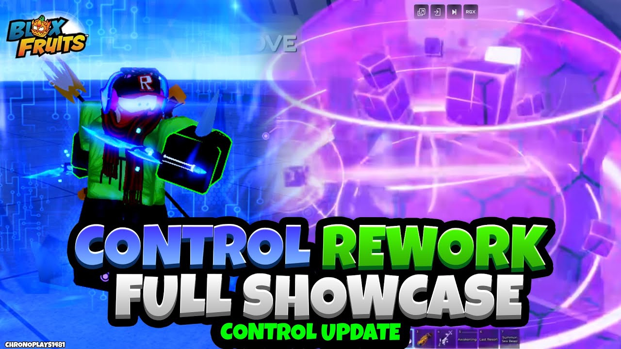 NEW Control Rework FULL SHOWCASE! (Blox Fruits Control Update)