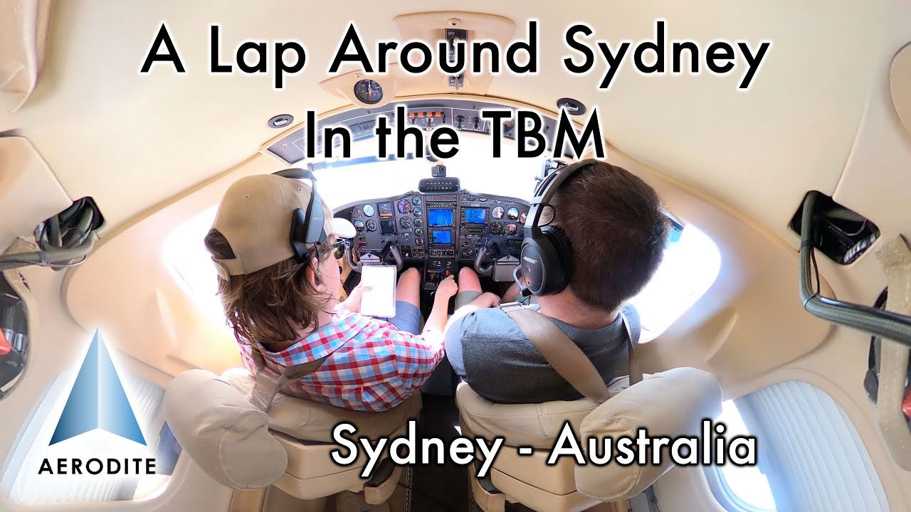Flying the TBM around Sydney With Gary Oliver - Aerodite 4
