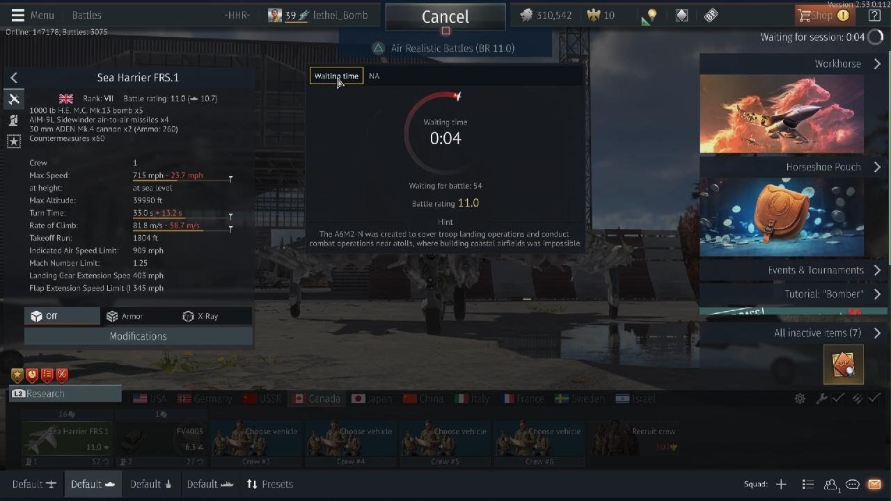 War Thunder grind for the tornado f.3 pt2 (2/2)