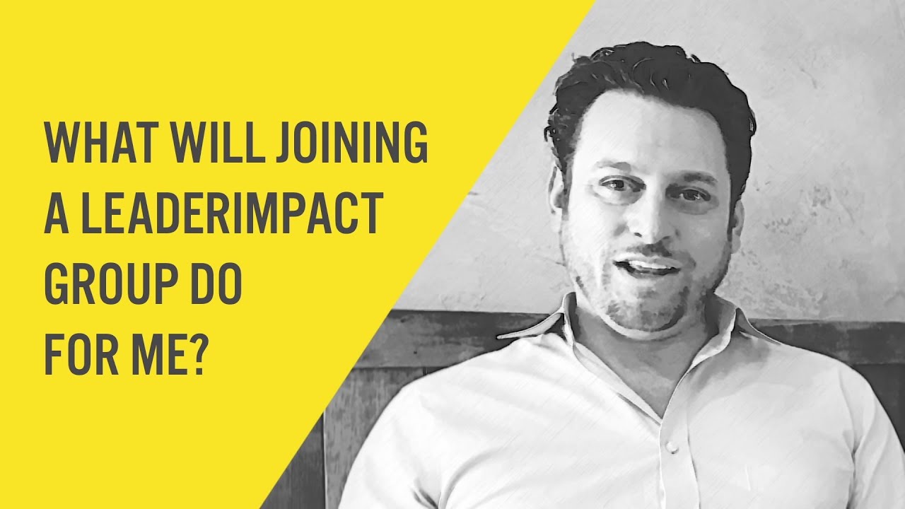 Joining a LeaderImpact Group - Interview with Mark Hawn