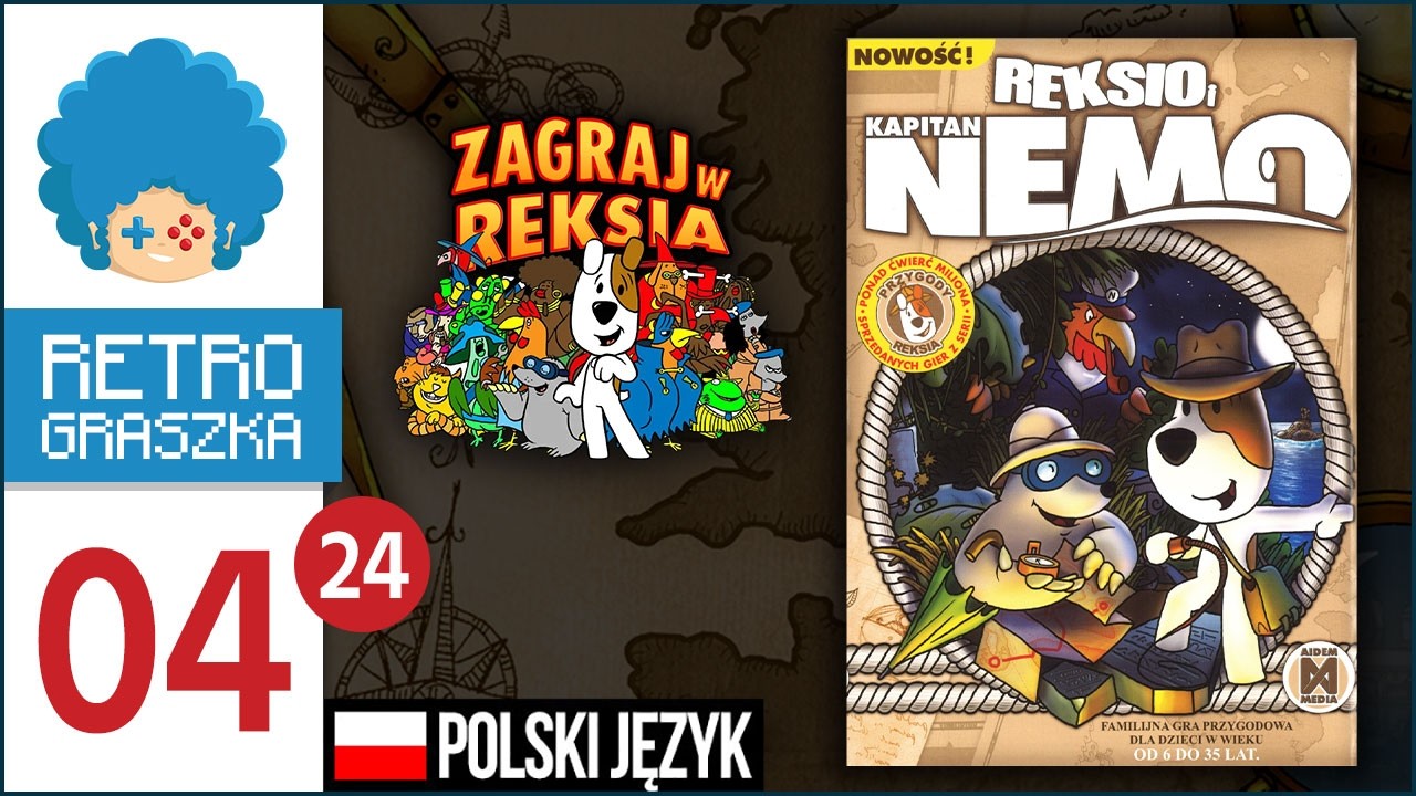 Reksio i Kapitan Nemo PL #4 (#24) | OSTROŻNIE, KRETESIE, OSTROŻNIE!