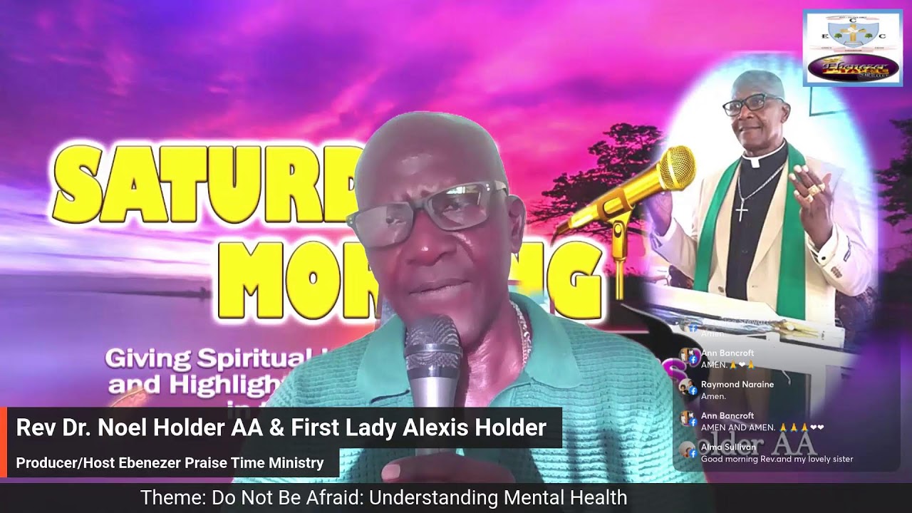 Saturday Morning Talks With Rev Dr Noel Holder AA