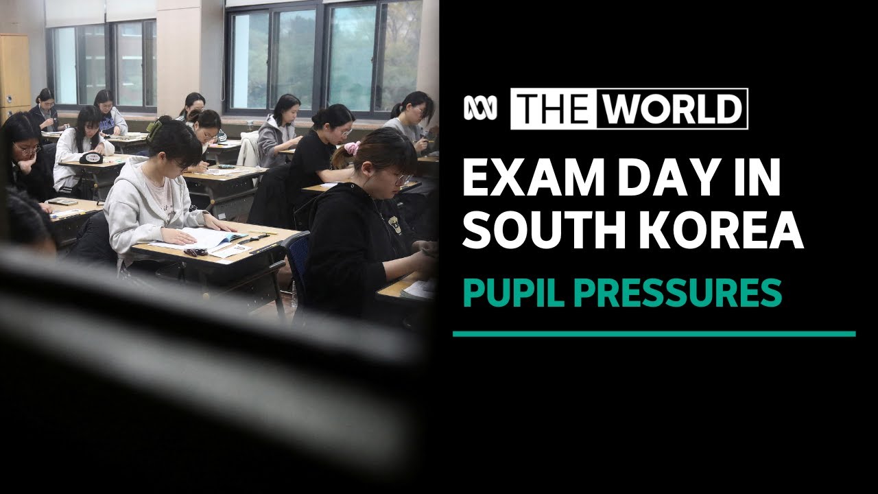 South Korea at a standstill as students sit college entrance exams | The World