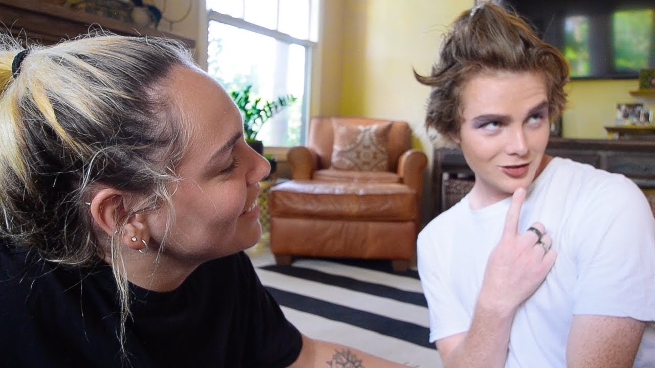 Transforming Boyfriend Into A Drag Queen!