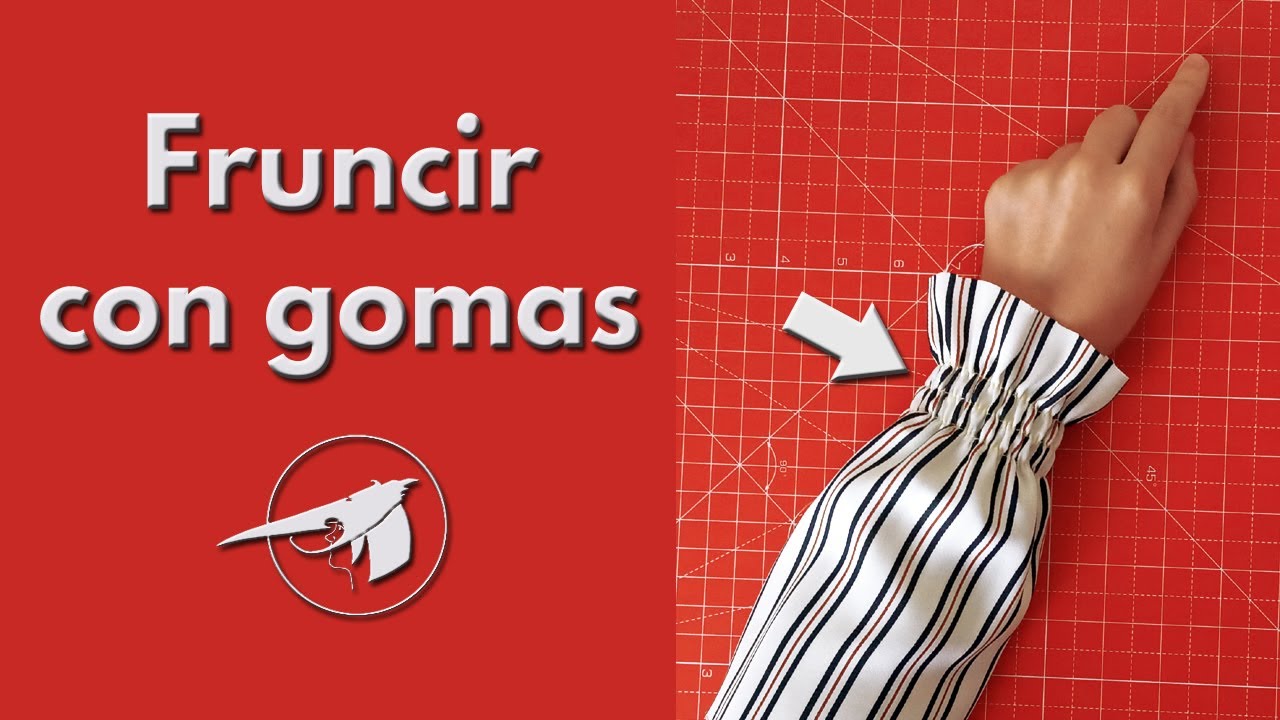 Cómo fruncir telas usando hilo elástico