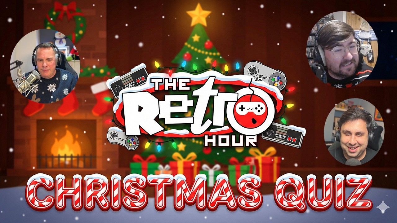 Retro Gaming Christmas Quiz &ndash; Can You Beat Our Teams? 🎄 - The Retro Hour EP511