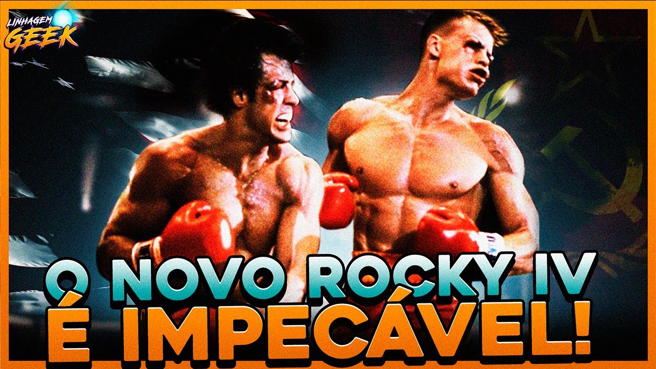 O NOVO ROCKY IV É IMPECÁVEL!!! ROCKY VS DRAGO 2021 (CRÍTICA)