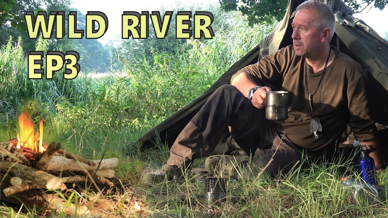 5 Days Wild River | CAMPING with COWS | BUSHCRAFT BACON - EP3