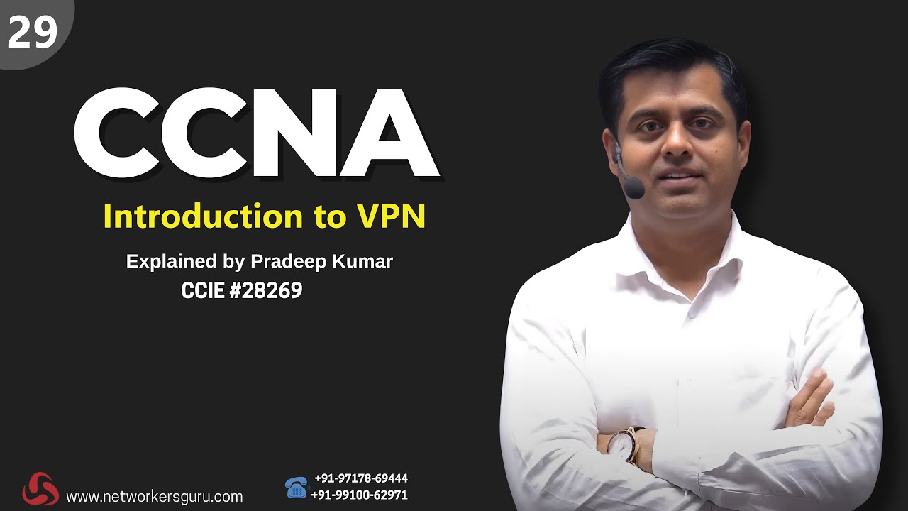 CCNA Training Video 2025 | CCNA Playlist in Hindi 2025 | CCNA VPN Introduction Day 29