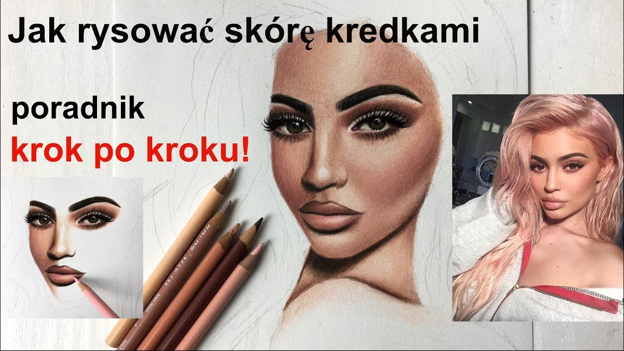 JAK RYSOWAĆ SKÓRĘ KREDKAMI - PORADNIK
