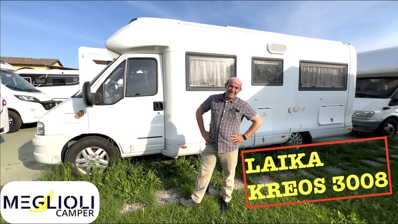 Laika Kreos 3008 - Semi-Integrale Di 6,76 Metri - Super Accessoriato !!!