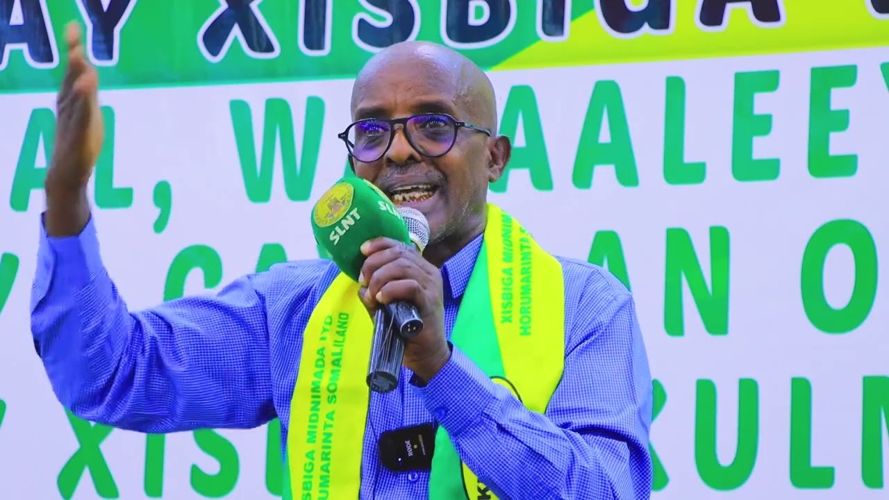 Guddoomiyaha Xisbiga KULMIYE ayaa soo dhaweeyay dallado ay ku midoobeen dhalinyarada magalada burco