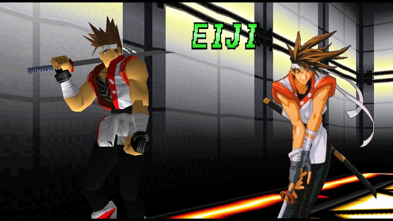 Battle Arena Toshinden 3 - Eiji Shinjo playthrough