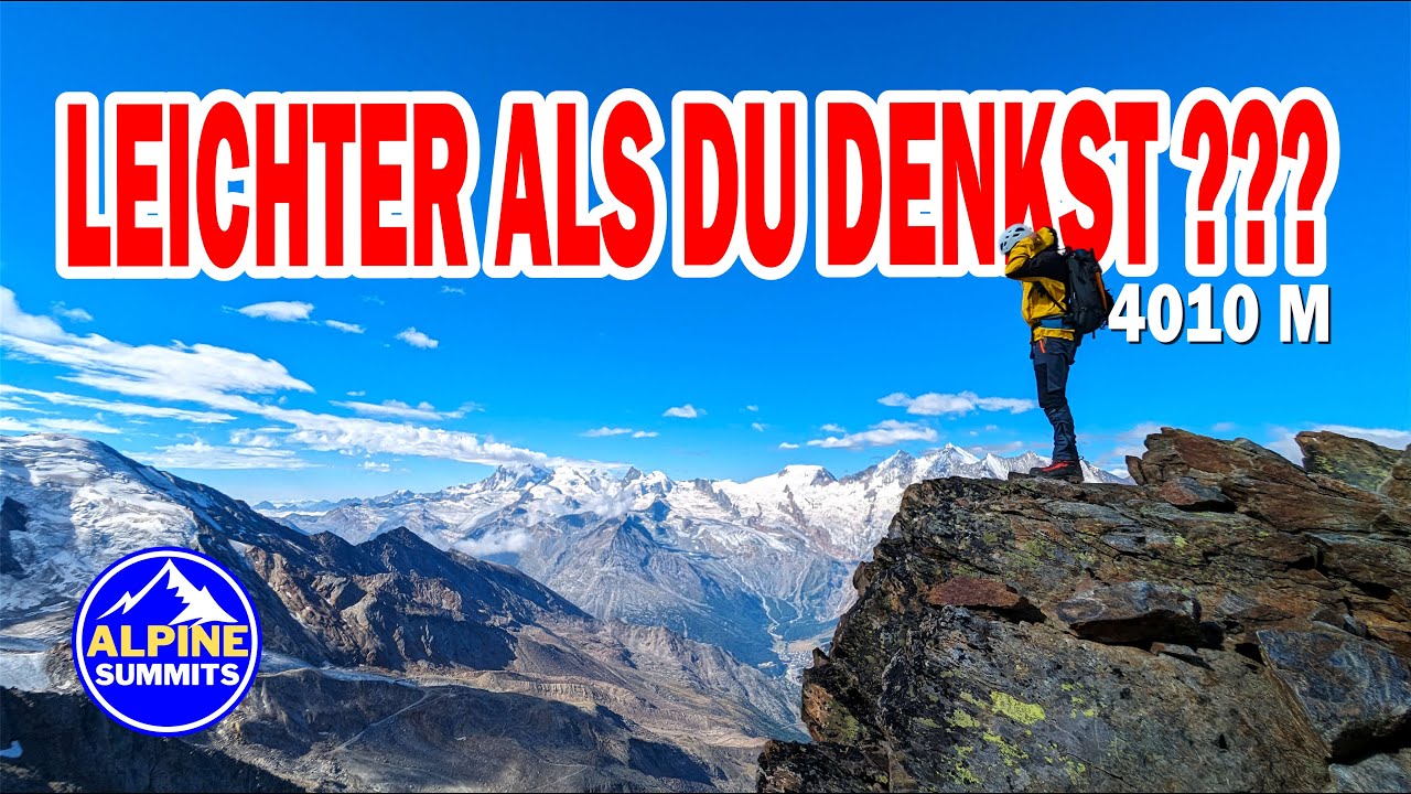 Lagginhorn 4010 m | Kannst DU das Lagginhorn bezwingen - Einstiegs-4000er ??? #schweiz #hochtour