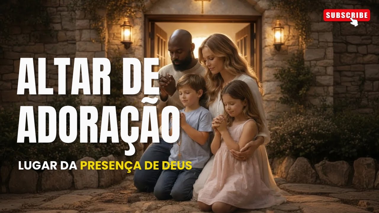 ALTAR DE ADORAÇÃO - Lugar da presença de Deus. | Resgate em Foco