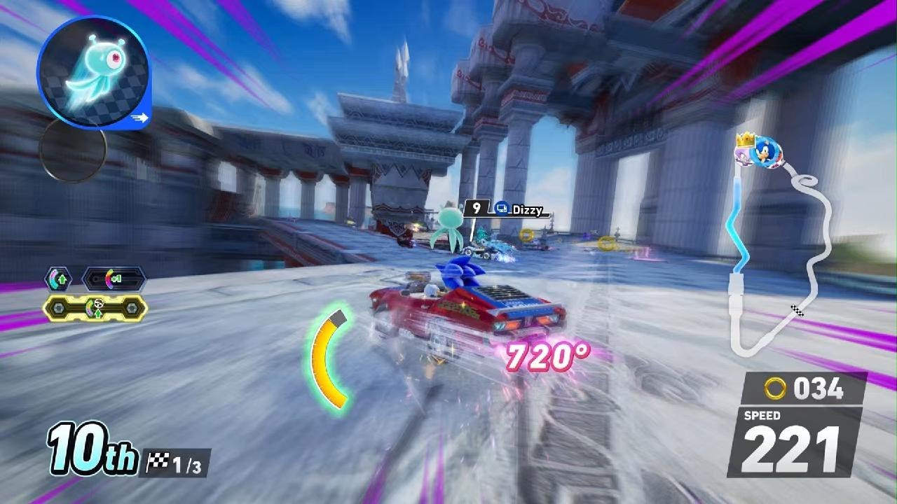 Sonic Racing: CrossWorlds - Online Race 16/3/2026 | Ocean View