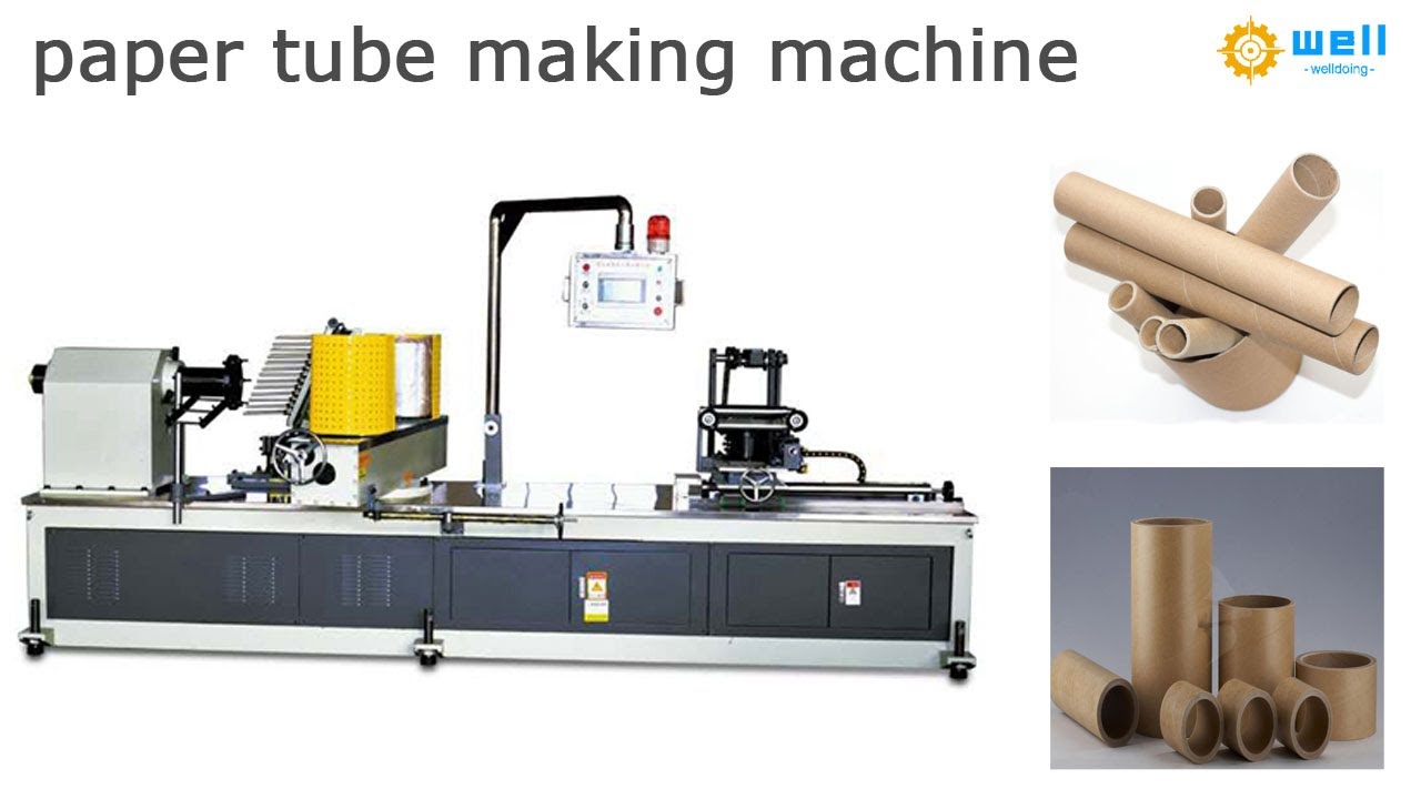 Welldoing Paper core making machinery #papercoremachine #packaging #machine #supplier