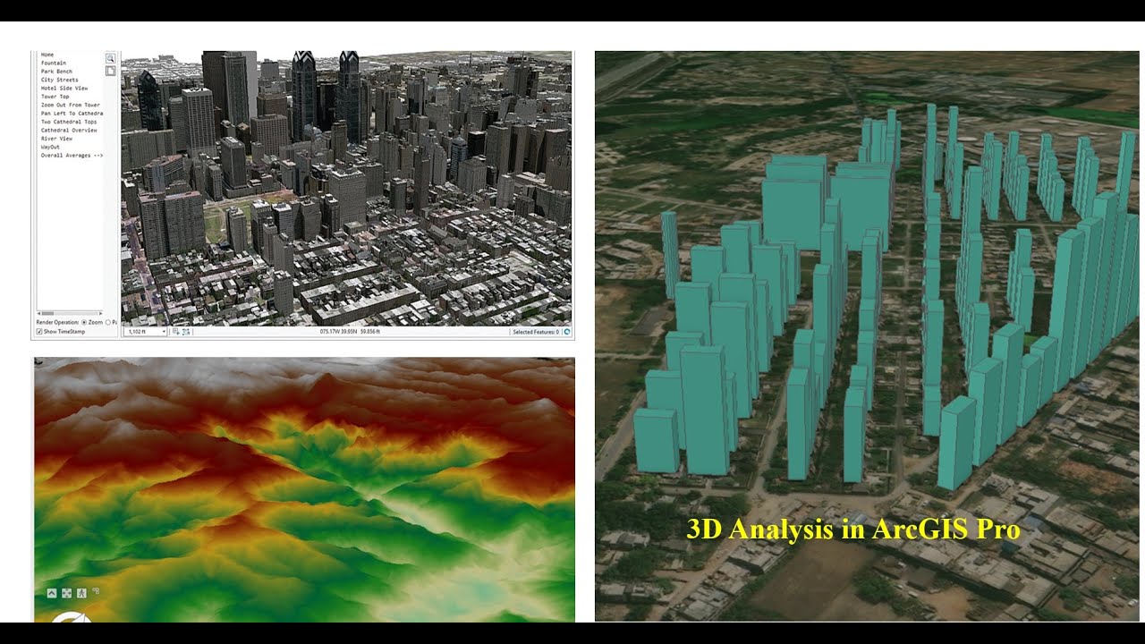 3D Analysis in ArcGIS Pro