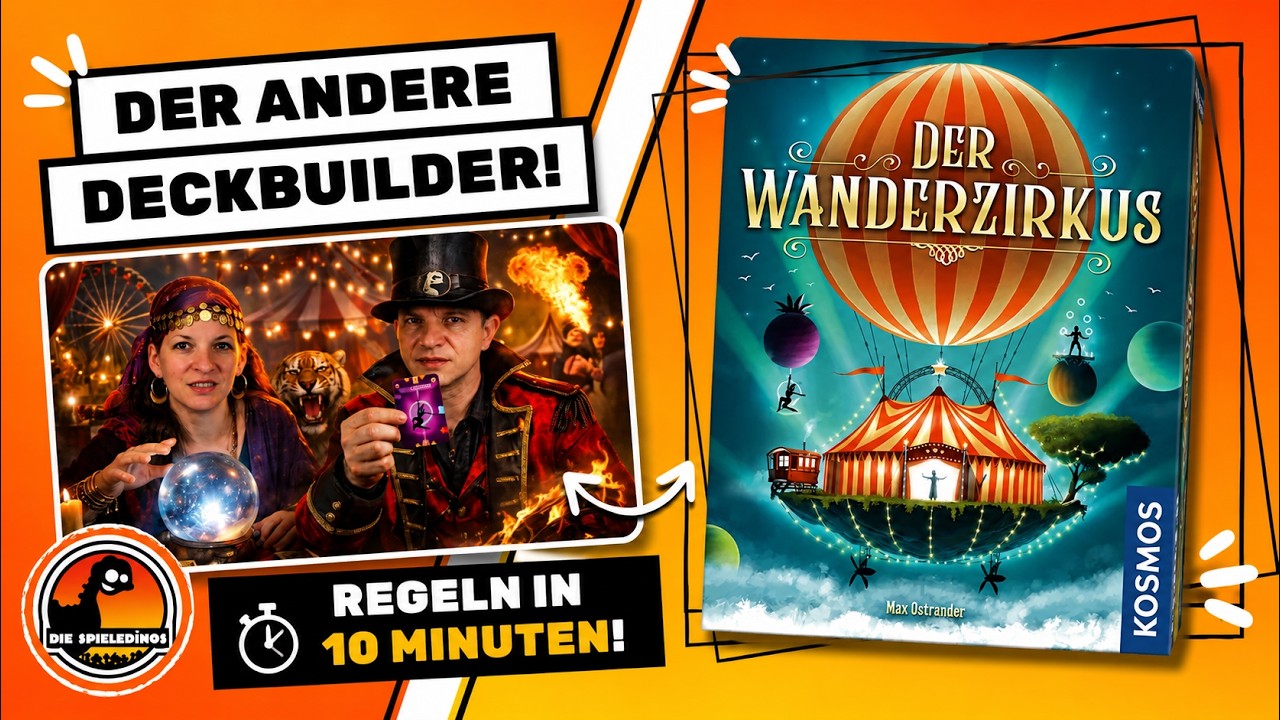 Der Wanderzirkus - Regeln & Review - Kosmos