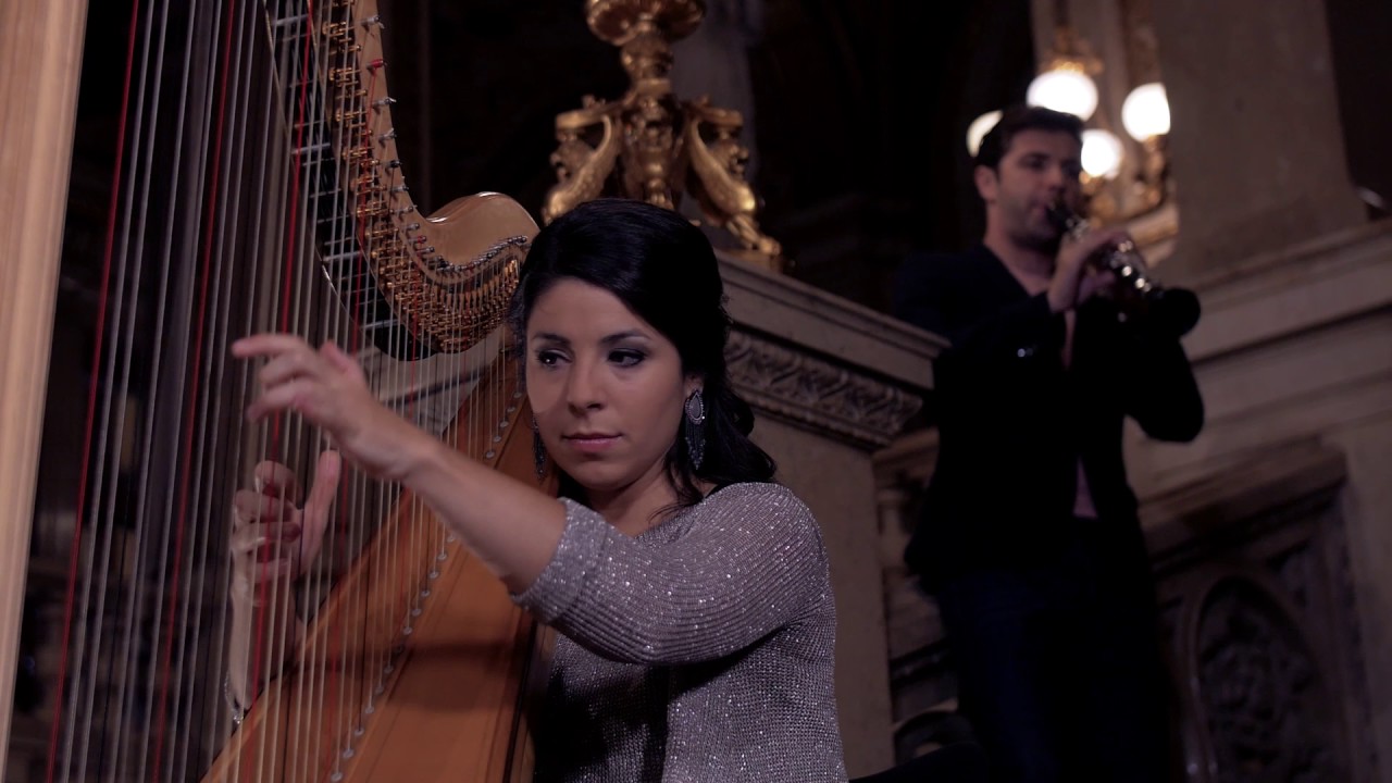 Anneleen Lenaerts & Dionysis Grammenos: Schumann & Schubert (harp and clarinet)
