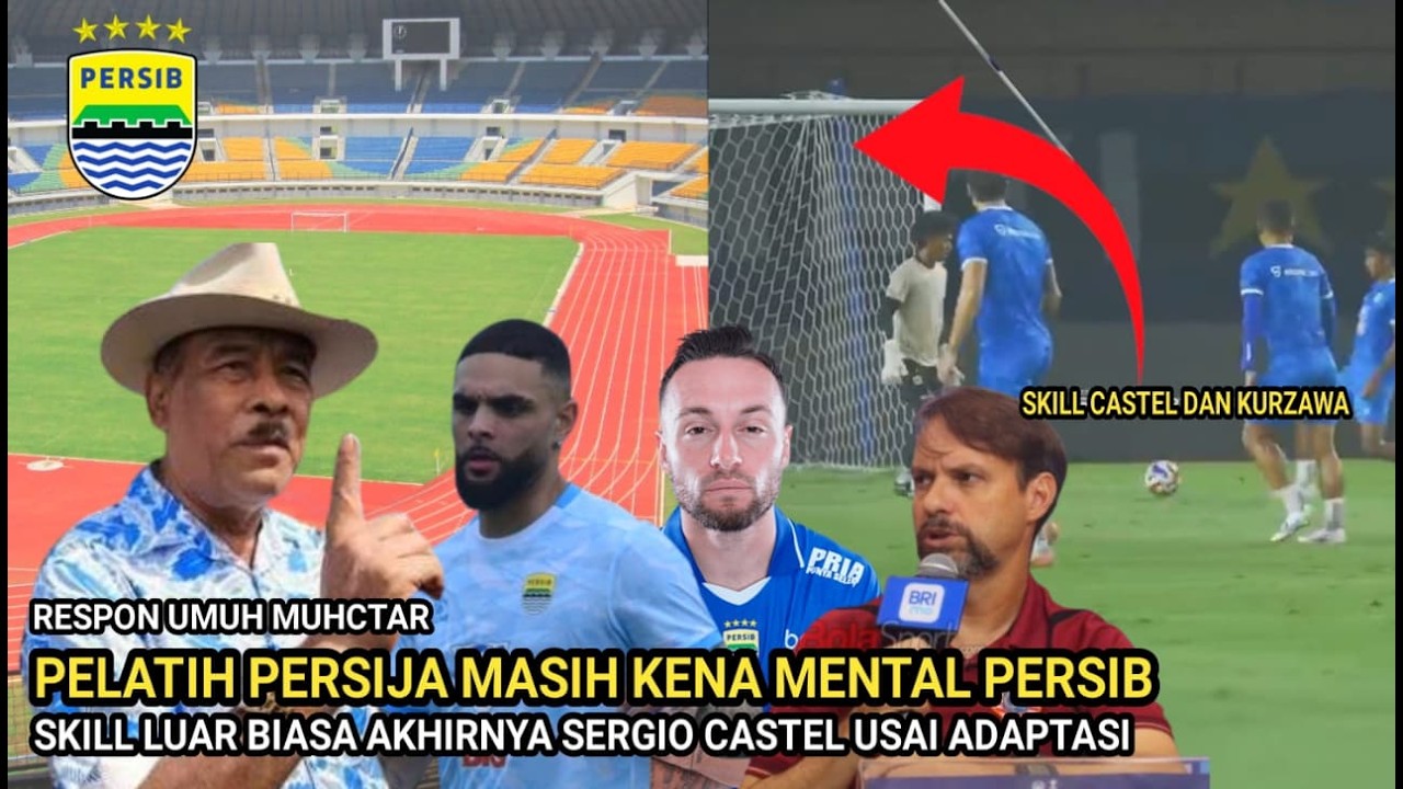 🔴 LIVE PELATIH PERSIJA MENYERAH PERSIB! Respon Tak Biasa Umuh Muchtar, Akhirnya Sergio Pamer Skili