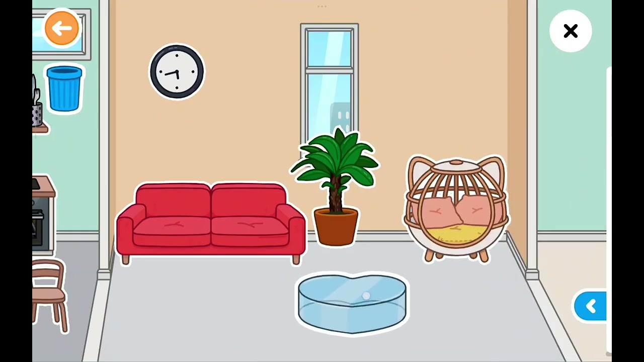 Toca boca. Вітальня