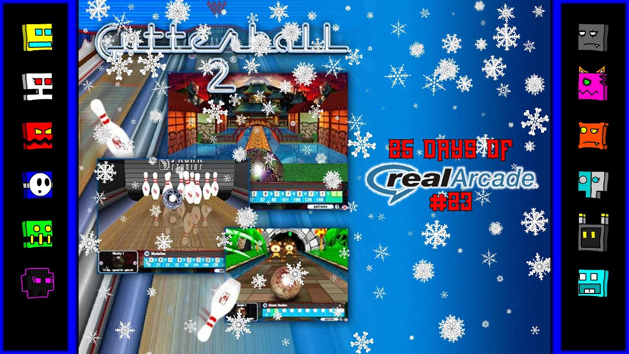 25 Days of RealArcade Day #23 | Gutterball 2 Me Vs. All Computers
