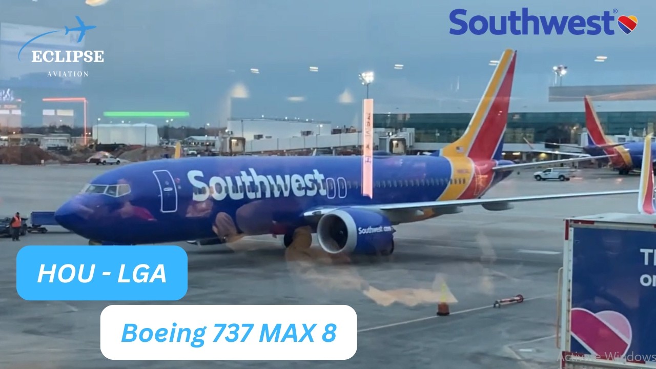 TRIP REPORT | Southwest Airlines | Houston - LaGuardia | Boeing 737 MAX 8