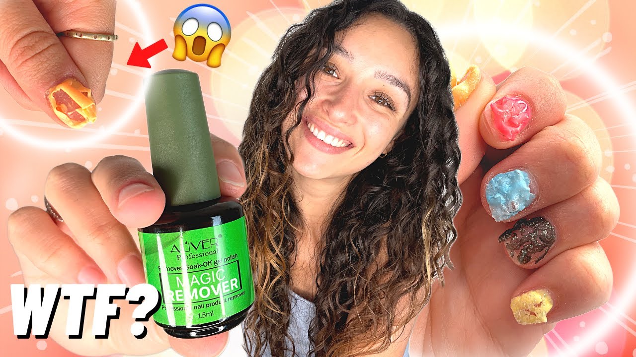 JE TESTE LE VERNIS MAGIQUE QUI EXPLOSE *découvert sur tikok* (crash test magic remover)